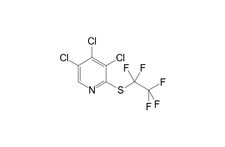 1,1,2,2,2-Pentafluoroethyl 3,4,5-trichloro-2-pyridinyl sulfide