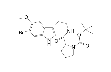 6-Bromo-5-methoxy-Nb-(1-BOC-Prolyl)tryptamine