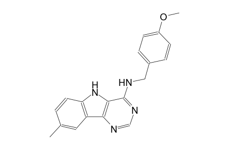 N-(4-methoxybenzyl)-8-methyl-5H-pyrimido[5,4-b]indol-4-amine