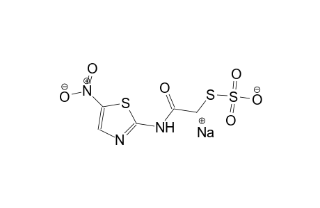 sodium S-{2-[(5-nitro-1,3-thiazol-2-yl)amino]-2-oxoethyl} thiosulfate
