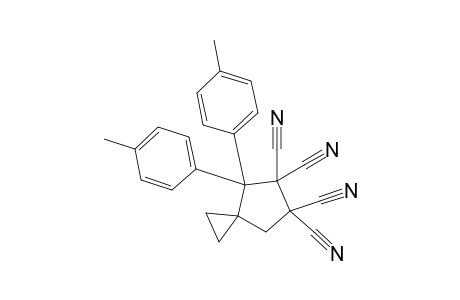 7,7-bis(4-methylphenyl)spiro[2.4]heptane-5,5,6,6-tetracarbonitrile