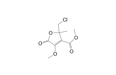 Methyl 2-(Chloromethyl)-2,5-dihydro-4-methoxy-2-methyl-5-oxofuran-3-carboxylate