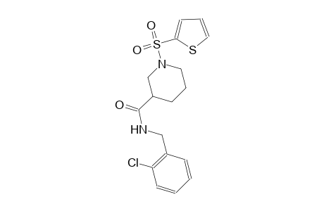 N-(2-chlorobenzyl)-1-(2-thienylsulfonyl)-3-piperidinecarboxamide