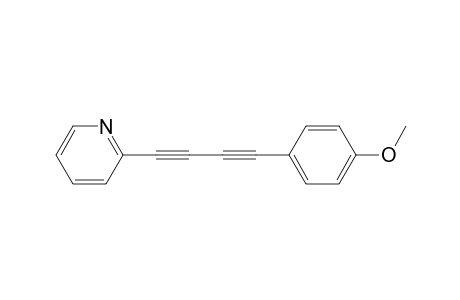 1-(2-Pyridyl)-4-(4-methoxyphenyl)-1.3-butadiyne