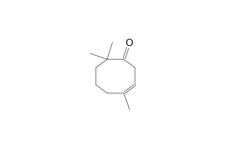 3-Cycloocten-1-one, 4,8,8-trimethyl-