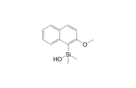 (2-Methoxynaphthalen-1-yl)- dimethylsilanol