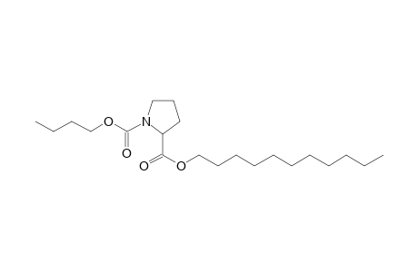 D-Proline, N-butoxycarbonyl-, undecyl ester