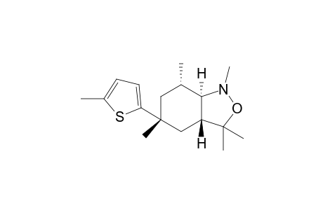 rac-(3aR,5R,7S,7aR)-1,3,3,5,7-pentamethyl-5-(5-methylthiophen-2-yl)octahydrobenzo[c]Isoxazole