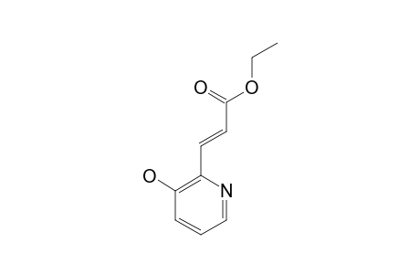 ETHYL-(E)-3-(3-HYDROXYLPYRIDIN-2-YL)-PROPENOATE