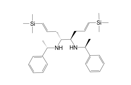 (E,E)-4(R),5(R)-Di-[(S)-1-Phenylethylamino]-1,8-di(trimethylsilyl)-1,7-octadiene