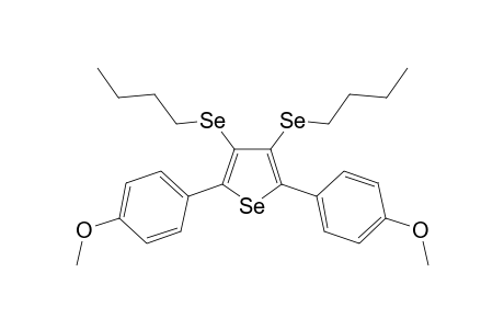 3,4-Bis(butylselanyl)-2,5-bis(4-methoxyphenyl)selenophene
