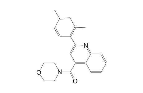 2-(2,4-dimethylphenyl)-4-(4-morpholinylcarbonyl)quinoline