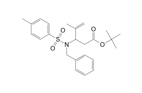 4-Pentenoic acid, 4-methyl-3-[[(4-methylphenyl)sulfonyl](phenylmethy l)amino]-, 1,1-dimethylethyl ester, (.+-.)-