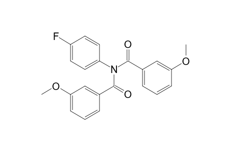 N-(4-Fluorophenyl)-3-methoxy-N-(3-methoxybenzoyl)benzamide