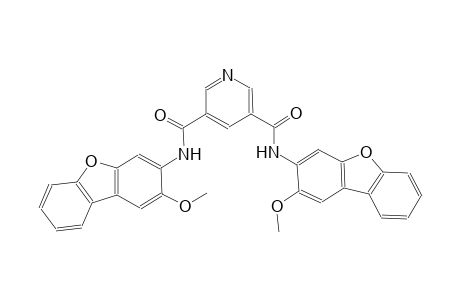 N~3~,N~5~-bis(2-methoxydibenzo[b,d]furan-3-yl)-3,5-pyridinedicarboxamide