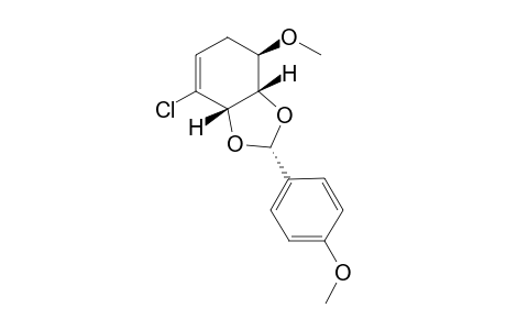 (2S,3aS,4R,7aS)-7-chloro-4-methoxy-2-(4-methoxyphenyl)-3a,4,5,7a-tetrahydrobenzo[d][1,3]dioxole