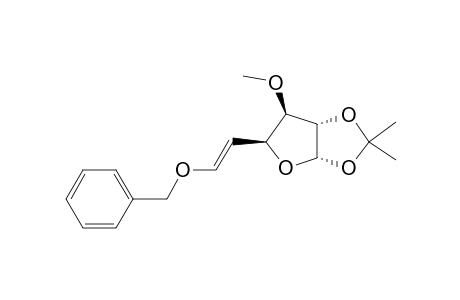 (Z)-1,2-O-ISOPROPYLIDENE-3-O-METHYL-5-DEOXY-5,6-DEHYDRO-6-O-BENZYL-ALPHA-D-GLUCOFURANOSE