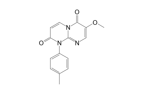 7-Methoxy-1-p-tolyl-1H-pyrimido[1,2-a]pyrimidine-2,6-di-one