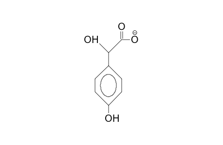 A,4'-Dihydroxy-benzeneacetic acid, anion
