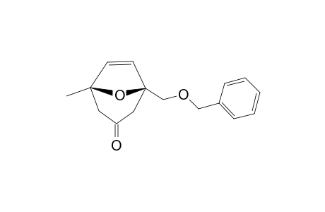 1-Benzyloxymethyl-5-methyl-8-oxabicyclo[3.2.1]oct-6-en-3-one