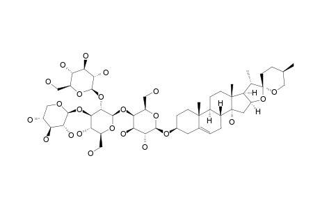 NEOPRAZERIGENIN-A-3-O-BETA-LYCOTETRAOSIDE;PS-III