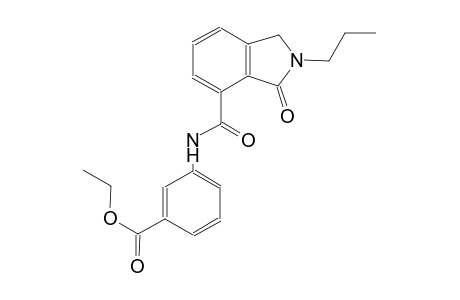 ethyl 3-{[(3-oxo-2-propyl-2,3-dihydro-1H-isoindol-4-yl)carbonyl]amino}benzoate