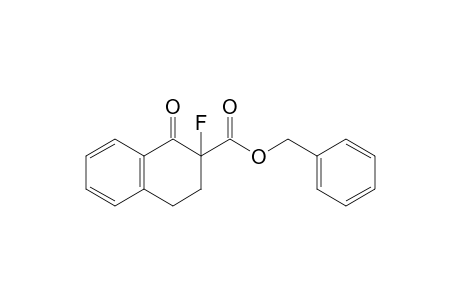 (phenylmethyl) 2-fluoranyl-1-oxidanylidene-3,4-dihydronaphthalene-2-carboxylate