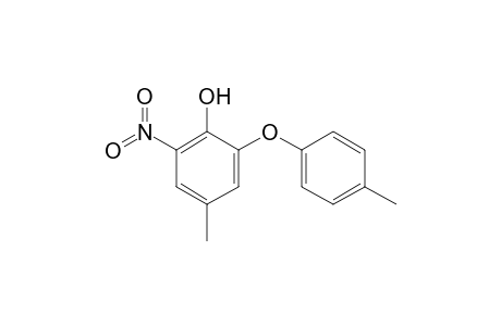 4-Methyl-2-(4-methylphenoxy)-6-nitro-phenol