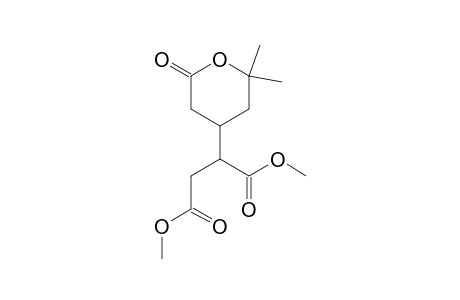 Dimethyl 2-(2,2-dimethyl-6-oxotetrahydro-2H-pyran-4-yl)succinate