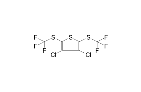 3,4-DICHLORO-2,5-BIS(TRIFLUOROMETHYLTHIO)THIPHENE