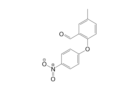 5-Methyl-2-(4-nitrophenoxy)benzaldehyde