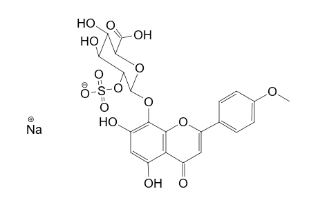 Takakin 8-O-.beta.-D-glucuronide 2"-sodium sulphate