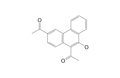 1-(6-acetyl-10-hydroxyphenanthren-9-yl)ethanone