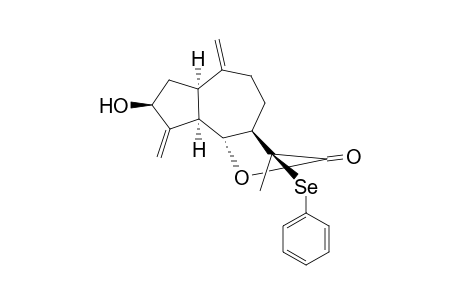 3.beta.-hydroxy-11.beta.-(phenylseleno)guaia-4(15),10(14)-dieno-12,6.alpha.-lactone