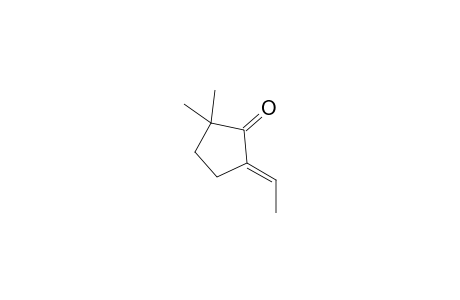 (5E)-5-ethylidene-2,2-dimethyl-1-cyclopentanone