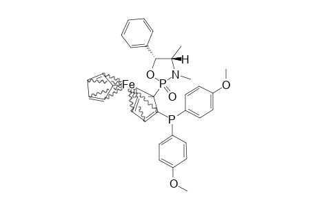 (2-R,4-S,5-R)-3,4-DIMETHYL-2-(ALPHA-(R(FC))-[BIS-(4-METHOXYPHENYL)-PHOSPHANYL]-FERROCENYL)-5-PHENYL-[1,3,2]-OXAZAPHOSPHOLIDINE-2-OXIDE