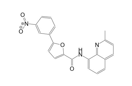 N-(2-methyl-8-quinolinyl)-5-(3-nitrophenyl)-2-furamide