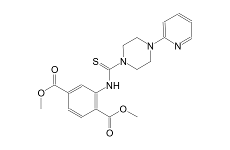 1,4-benzenedicarboxylic acid, 2-[[[4-(2-pyridinyl)-1-piperazinyl]carbonothioyl]amino]-, dimethyl ester