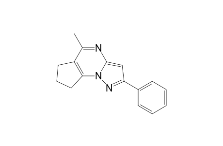 5-Methyl-2-phenyl-7,8-dihydro-6H-cyclopenta[e]pyrazolo[1,5-a]pyrimidine