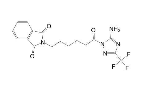 1H-isoindole-1,3(2H)-dione, 2-[6-[5-amino-3-(trifluoromethyl)-1H-1,2,4-triazol-1-yl]-6-oxohexyl]-