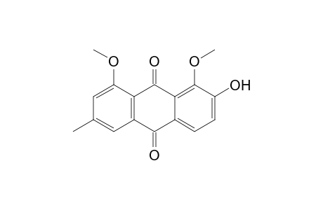 2-Hydroxy-1,8-dimethoxy-6-methyl-9,10-anthraquinone