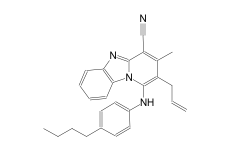 2-allyl-1-(4-butylanilino)-3-methylpyrido[1,2-a]benzimidazole-4-carbonitrile