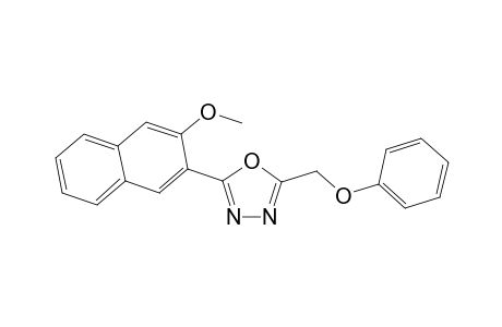 2-(3-Methoxy-2-naphthyl)-5-(phenoxymethyl)-1,3,4-oxadiazole