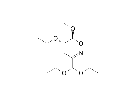 (5S,6S)-3-(diethoxymethyl)-5,6-diethoxy-5,6-dihydro-4H-1,2-oxazine