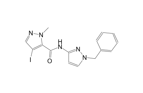 N-(1-benzyl-1H-pyrazol-3-yl)-4-iodo-1-methyl-1H-pyrazole-5-carboxamide