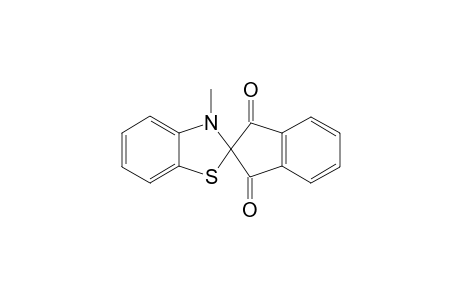 Spiro[indan-1,3-dione-2,2'-1'-methyldihydrobenzo[d]azothiole]