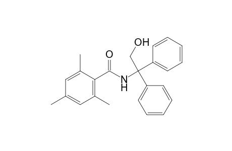 2,4,6-trimethyl-N-(2-oxidanyl-1,1-diphenyl-ethyl)benzamide