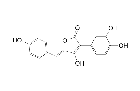 2(5H)-Furanone, 3-(3,4-dihydroxyphenyl)-4-hydroxy-5-[(4-hydroxyphenyl)methylene]-