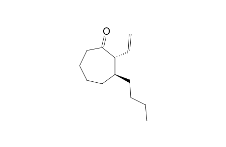 (2R*,3S*)-3-Butyl-2-ethenylcycloheptanone