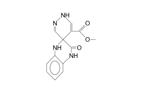 1,2,3,4-Tetrahydro-3-oxo-quinoxaline-2-spiro-5'-(2'H,5'H-pyridazine-4'-carboxylic acid) methyl ester